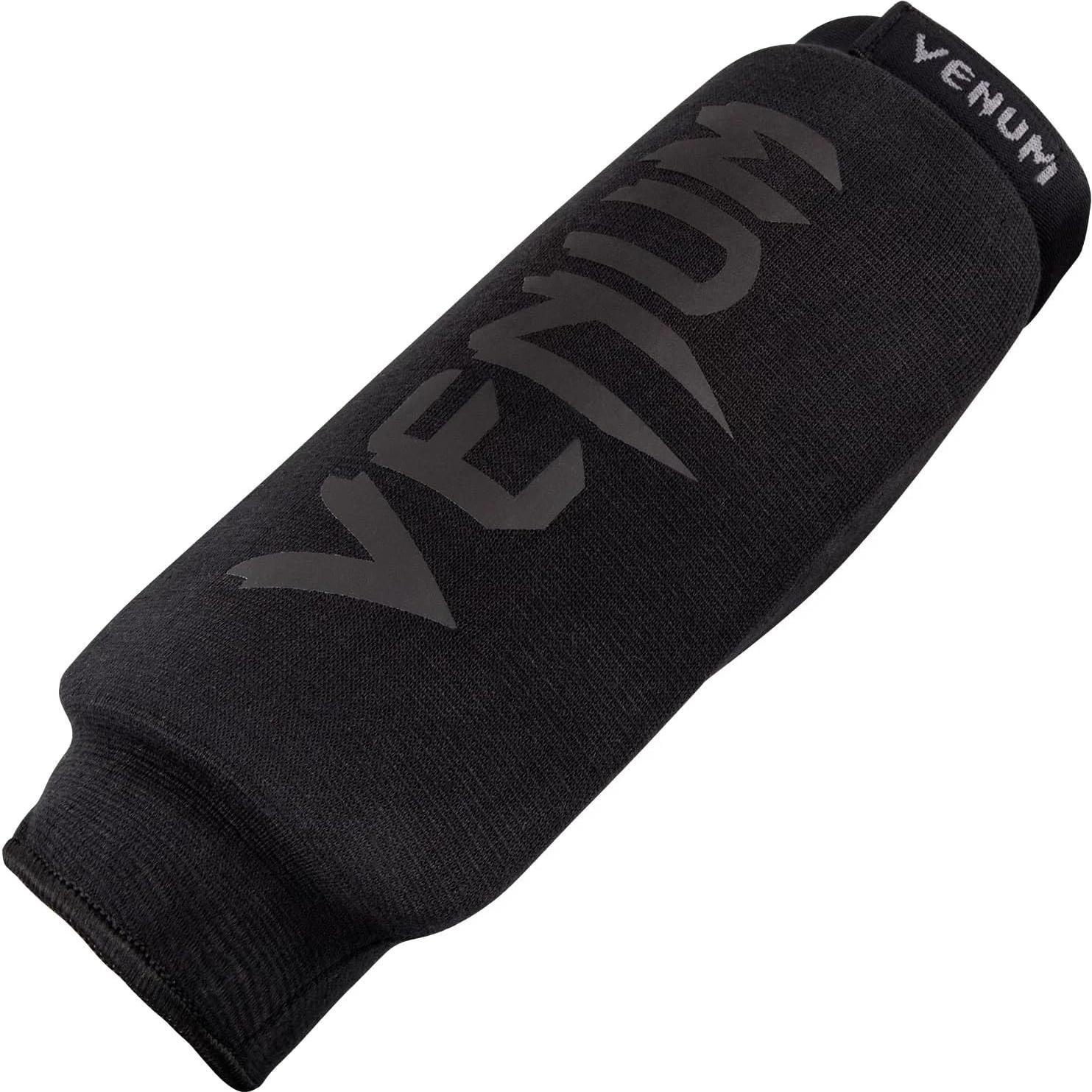 Protectores de Espinillas Venum Kontact - Talla Única - Negro
