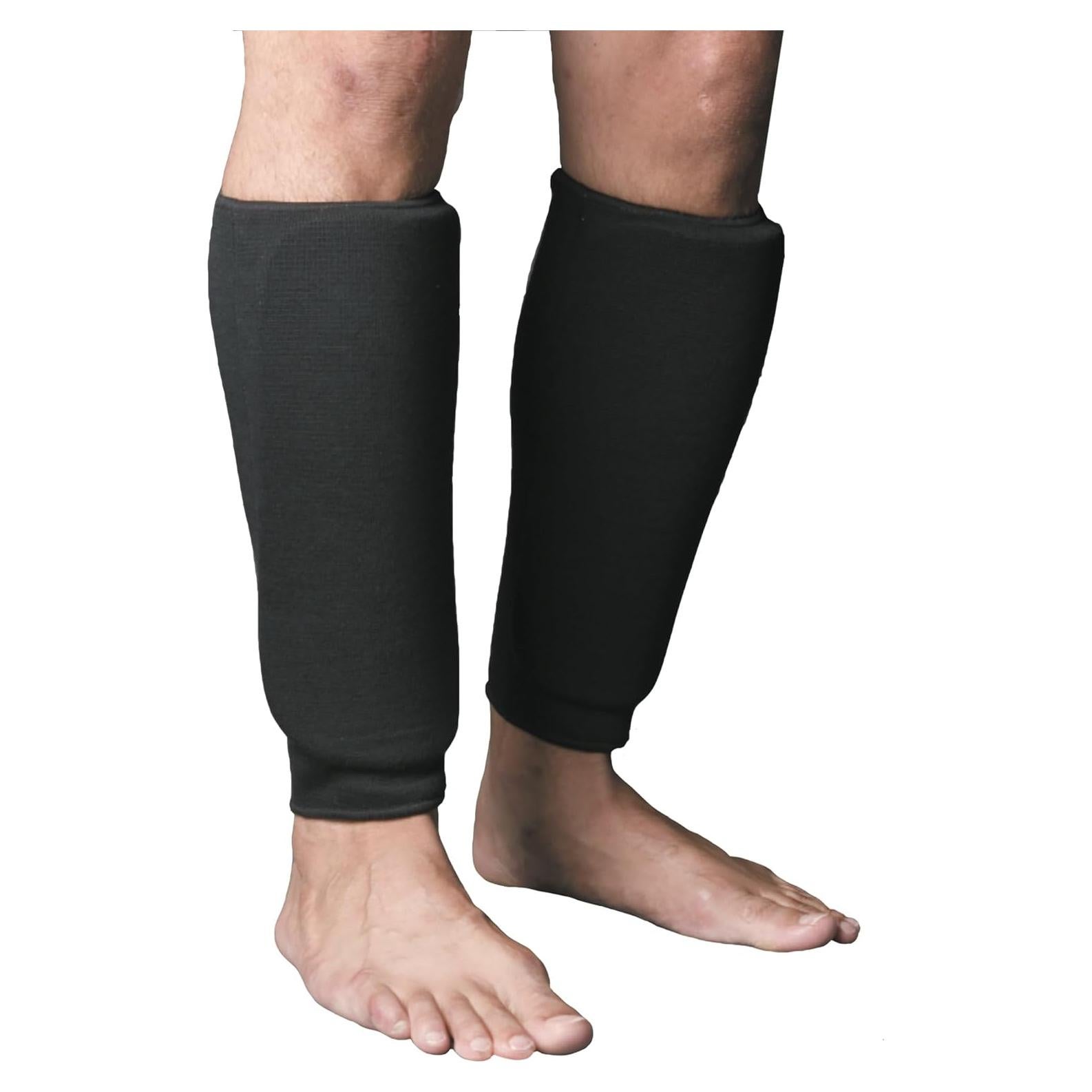 Protectores de Espinillas ProForce II Negro Pequeño Multi-deporte
