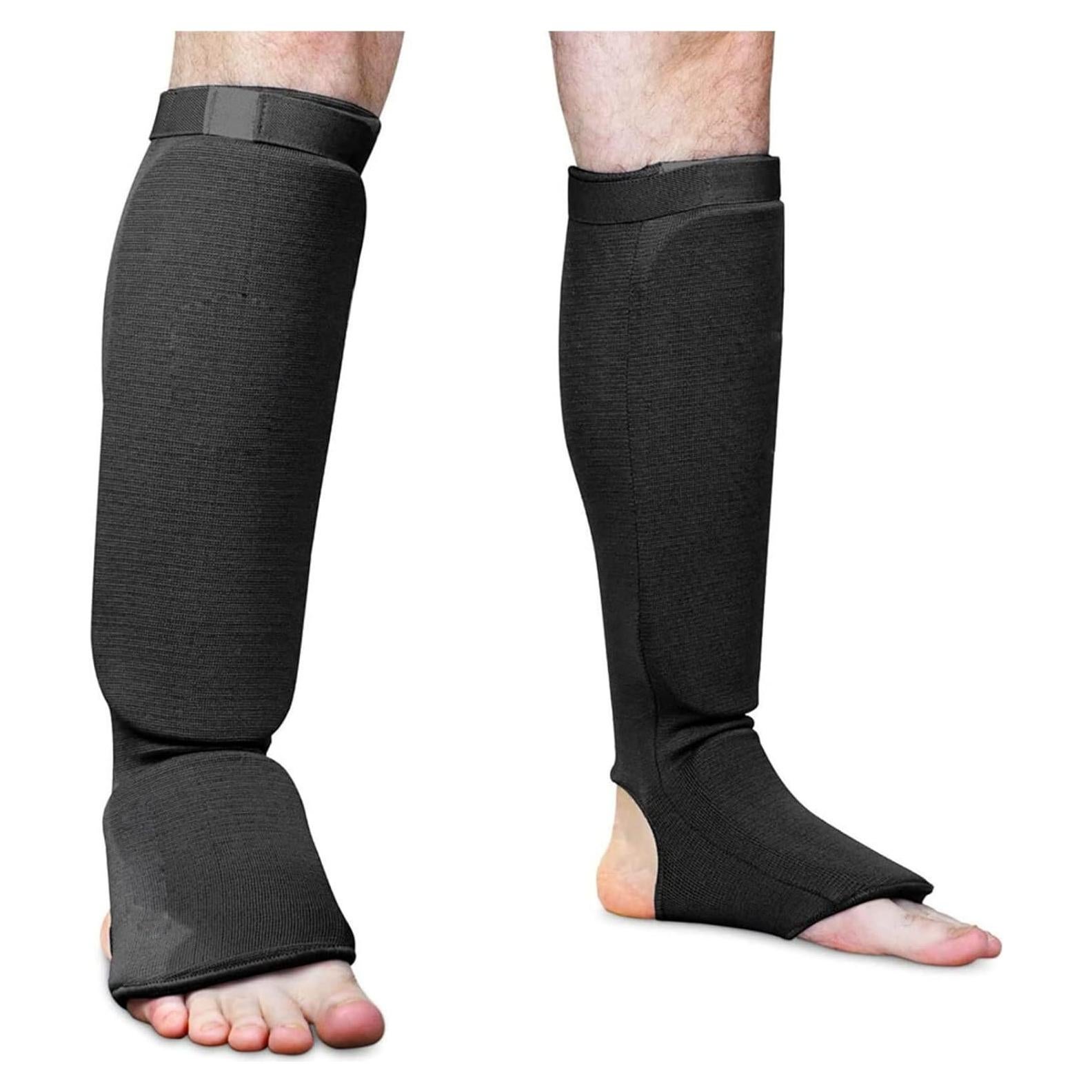 Protectores de Espinillas y Empeines Wonzone para MMA y Karate