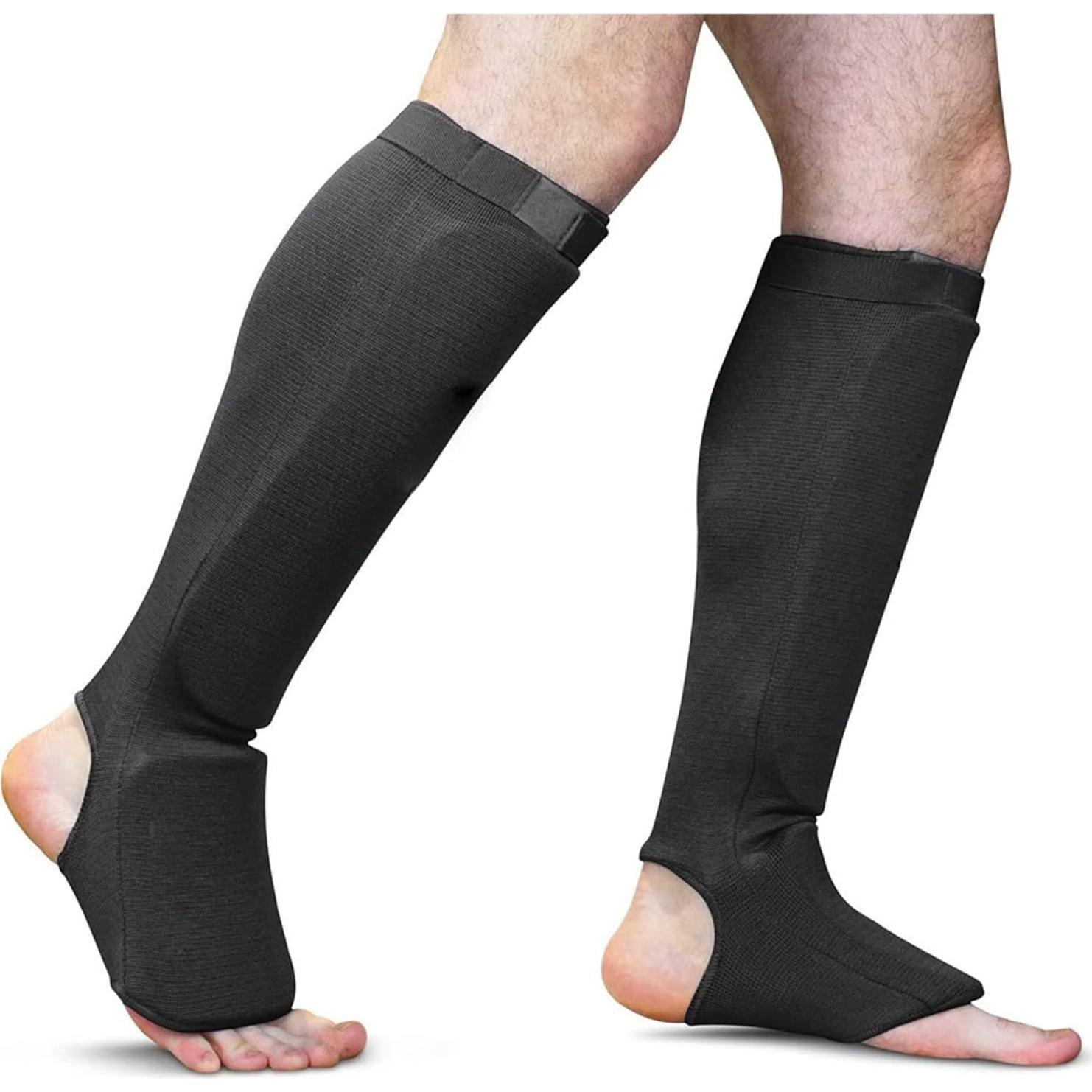 Protectores de Espinillas y Empeines Wonzone para MMA y Karate