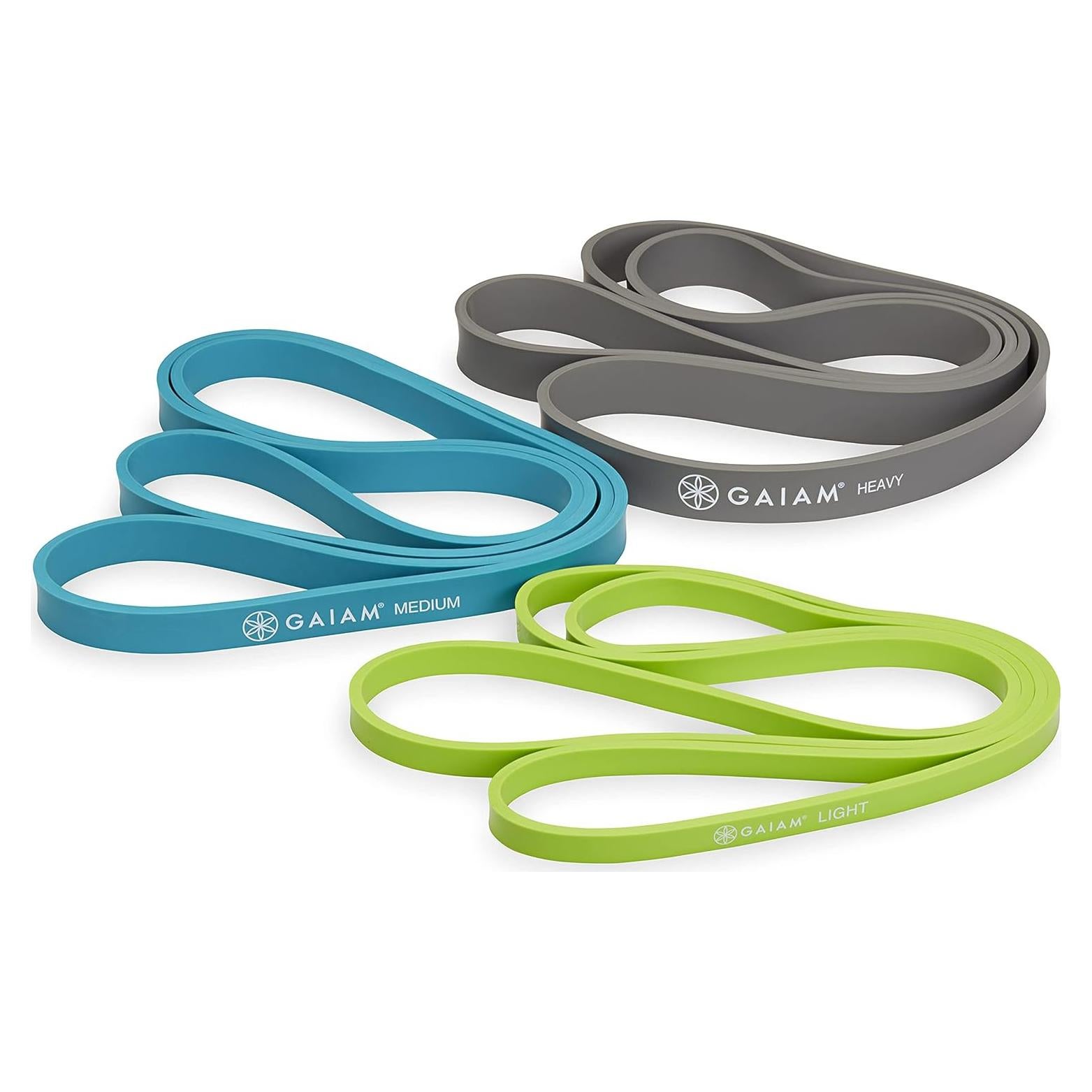 Bandas de Entrenamiento de Resistencia Gaiam Restore 3 Pzas