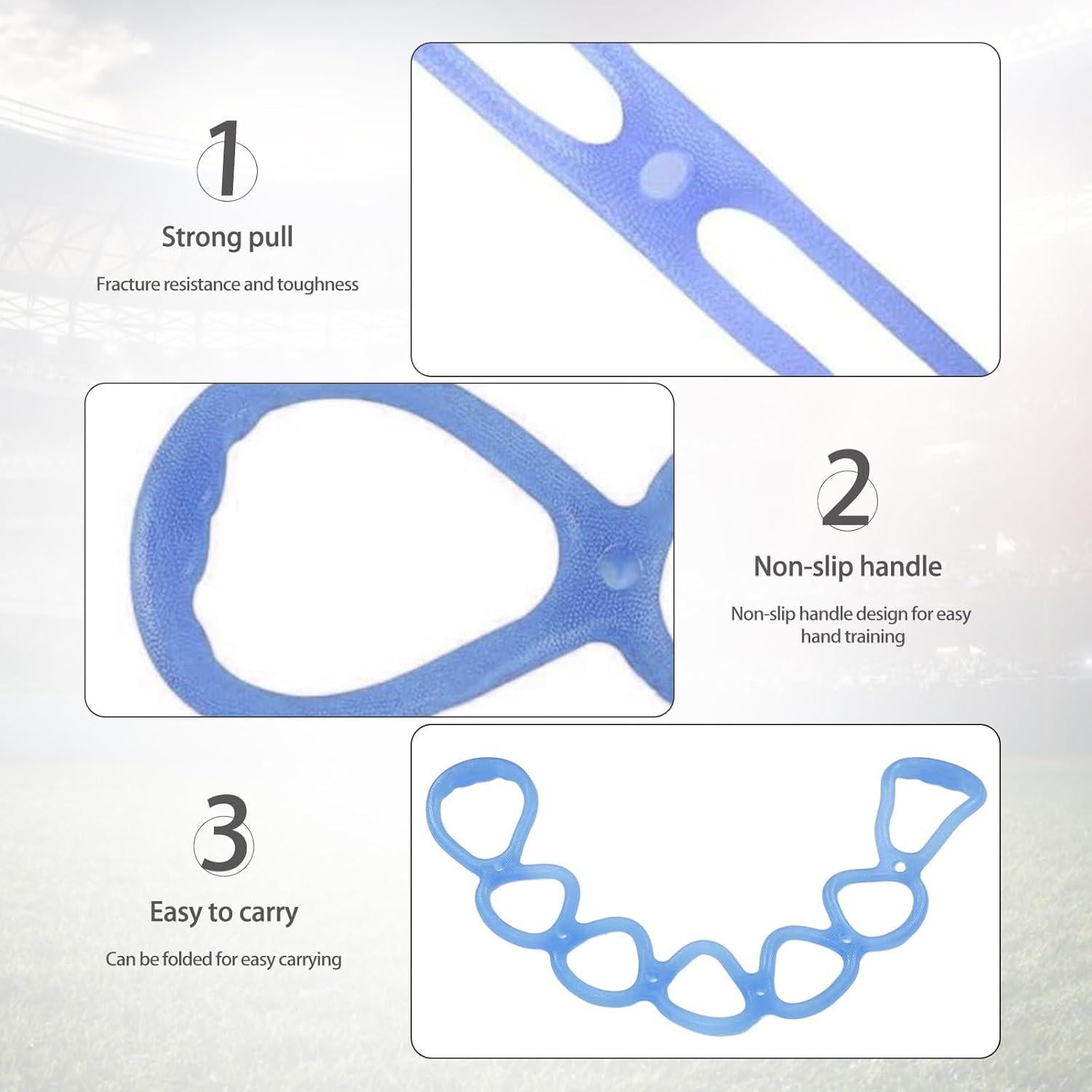 Bandas de Resistencia Flexoria Ajustables para Ejercicio - 3 Niveles