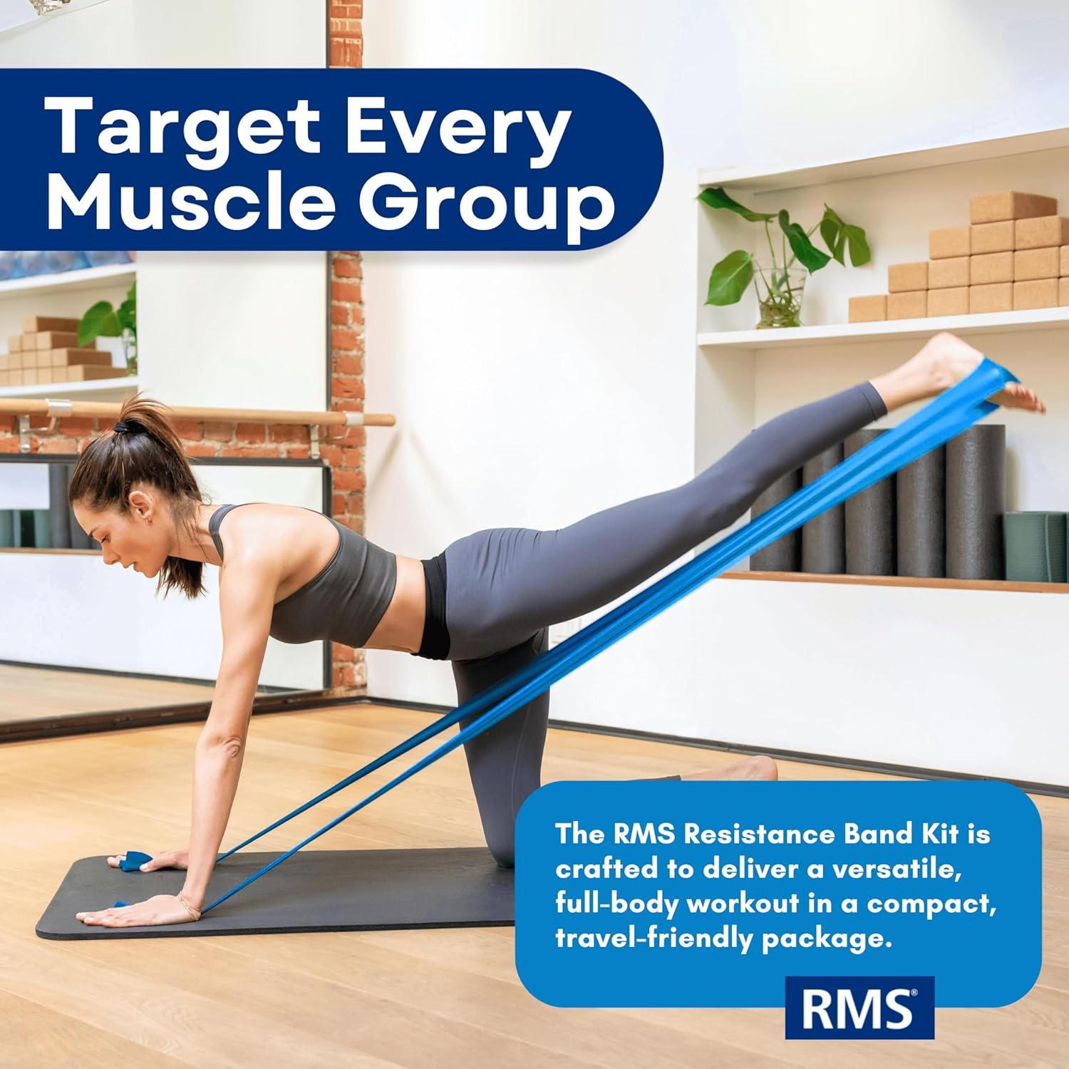 Kit de Bandas de Resistencia RMS - 3 Niveles Sin Látex