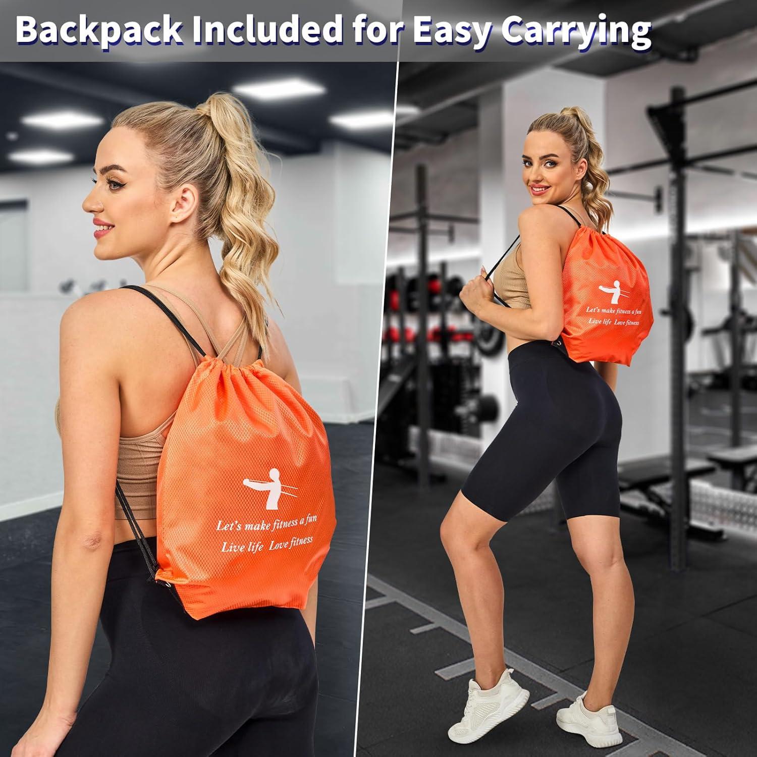 Conjunto de bandas de resistencia YONKFUL 5-90 LBS para entrenamiento