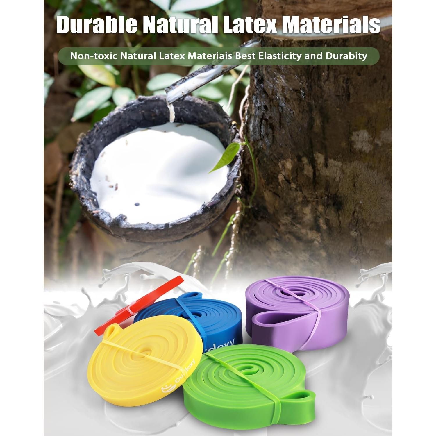 Conjunto de 5 Bandas de Resistencia OUTDOXY para Ejercicio