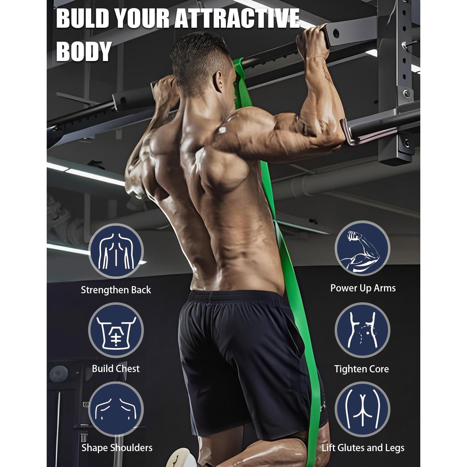 Conjunto de 5 Bandas de Resistencia OUTDOXY para Ejercicio