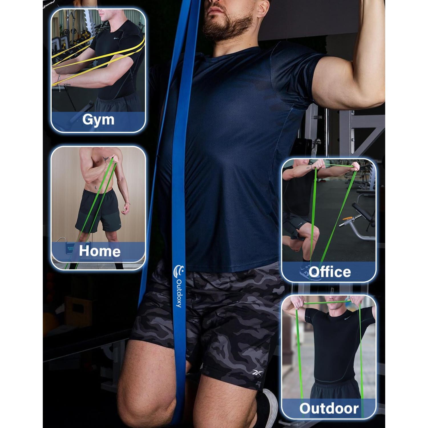 Conjunto de 5 Bandas de Resistencia OUTDOXY para Ejercicio