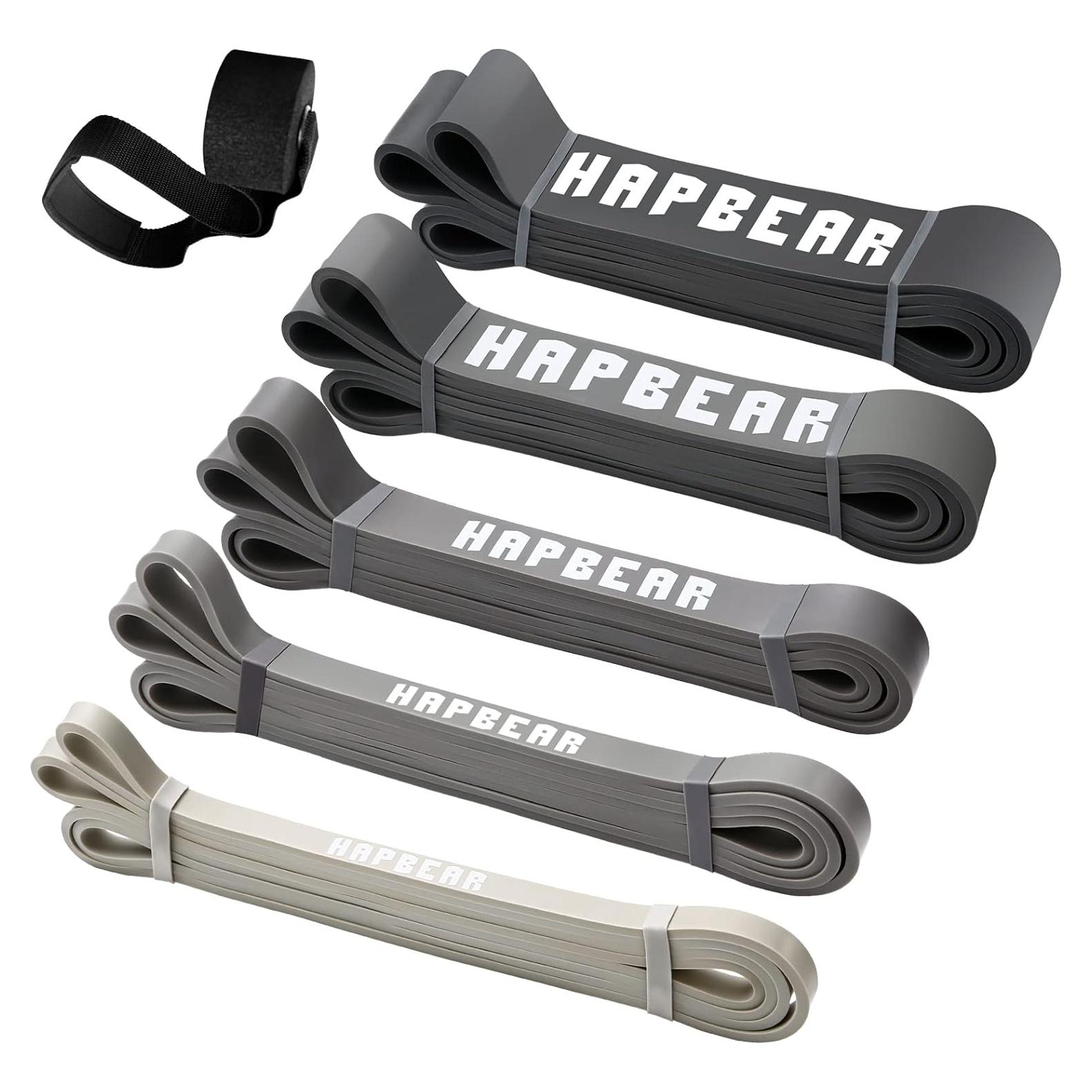 Conjunto de 5 Bandas de Resistencia HAPBEAR para Pull Up