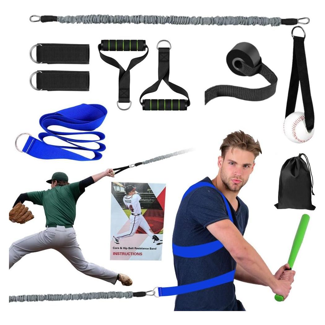 Cinturón de Resistencia EnerAces CHB01 para Béisbol - Entrenamiento de Velocidad y Fuerza