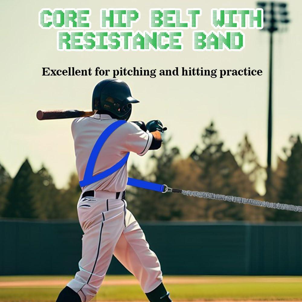 Cinturón de Resistencia EnerAces CHB01 para Béisbol - Entrenamiento de Velocidad y Fuerza