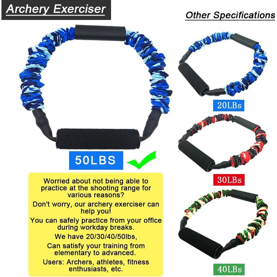 Entrenador de Resistencia FOSER RM 22.7 kg para Arqueros