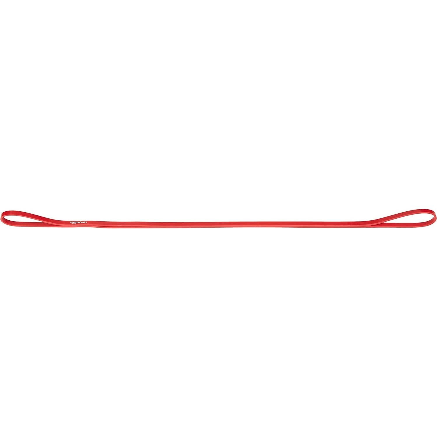 Banda de Resistencia Amazon Basics 10-35 lbs Rojo 1/2"