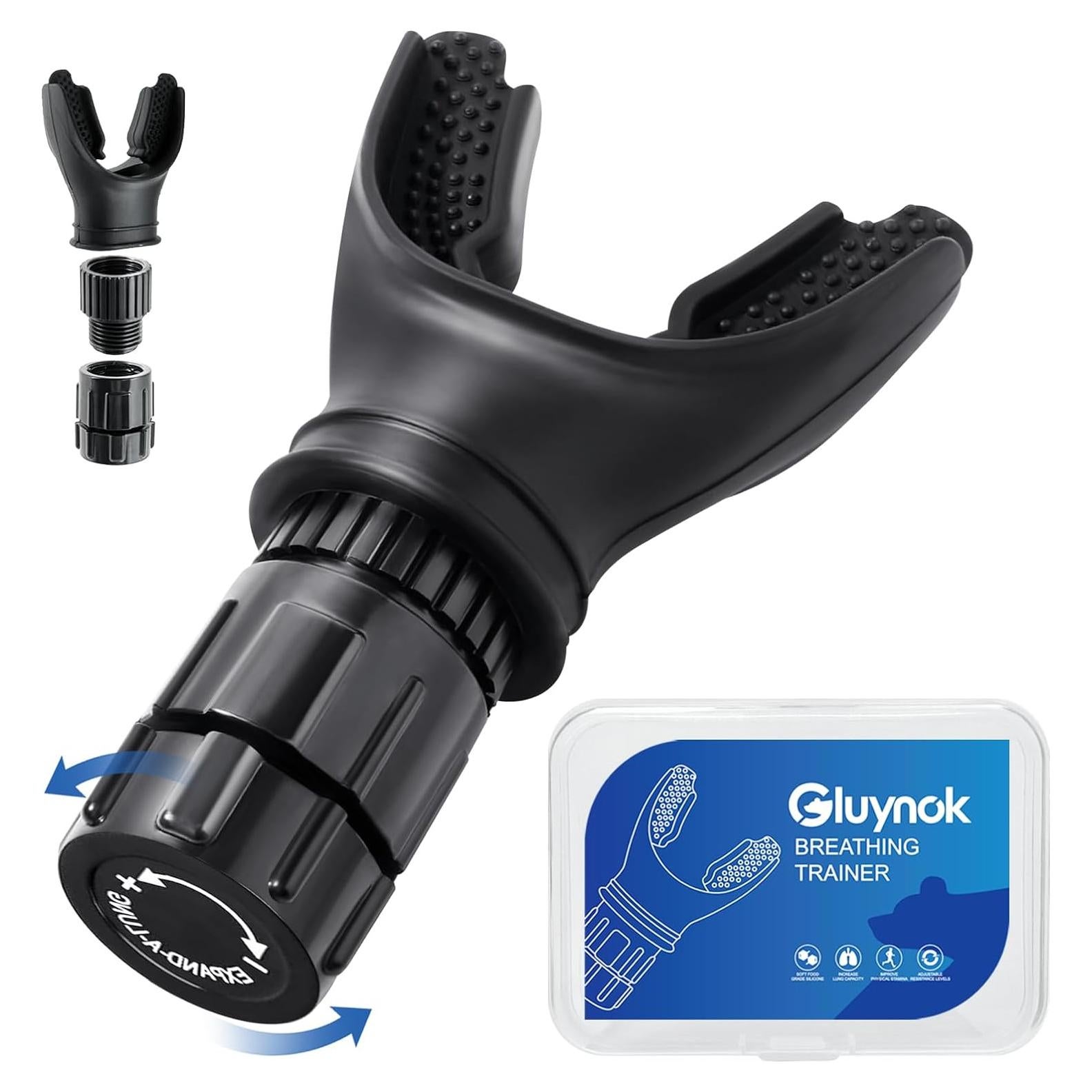 Entrenador Respiratorio Portátil en Caucho Natural - Enttgo