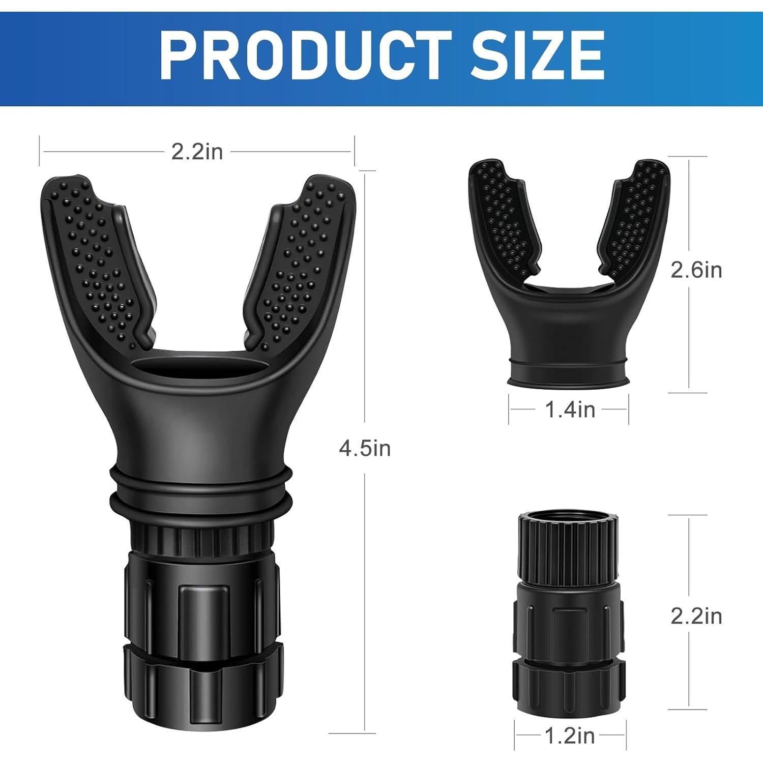 Entrenador Respiratorio Portátil en Caucho Natural - Enttgo