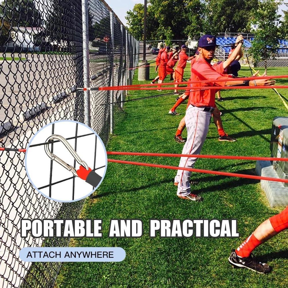 Baseball Softball Resistance Training Bands - Pitching Trainer and Arm Trainer for Pitching Arm Strength Throwing Warm up Stretching