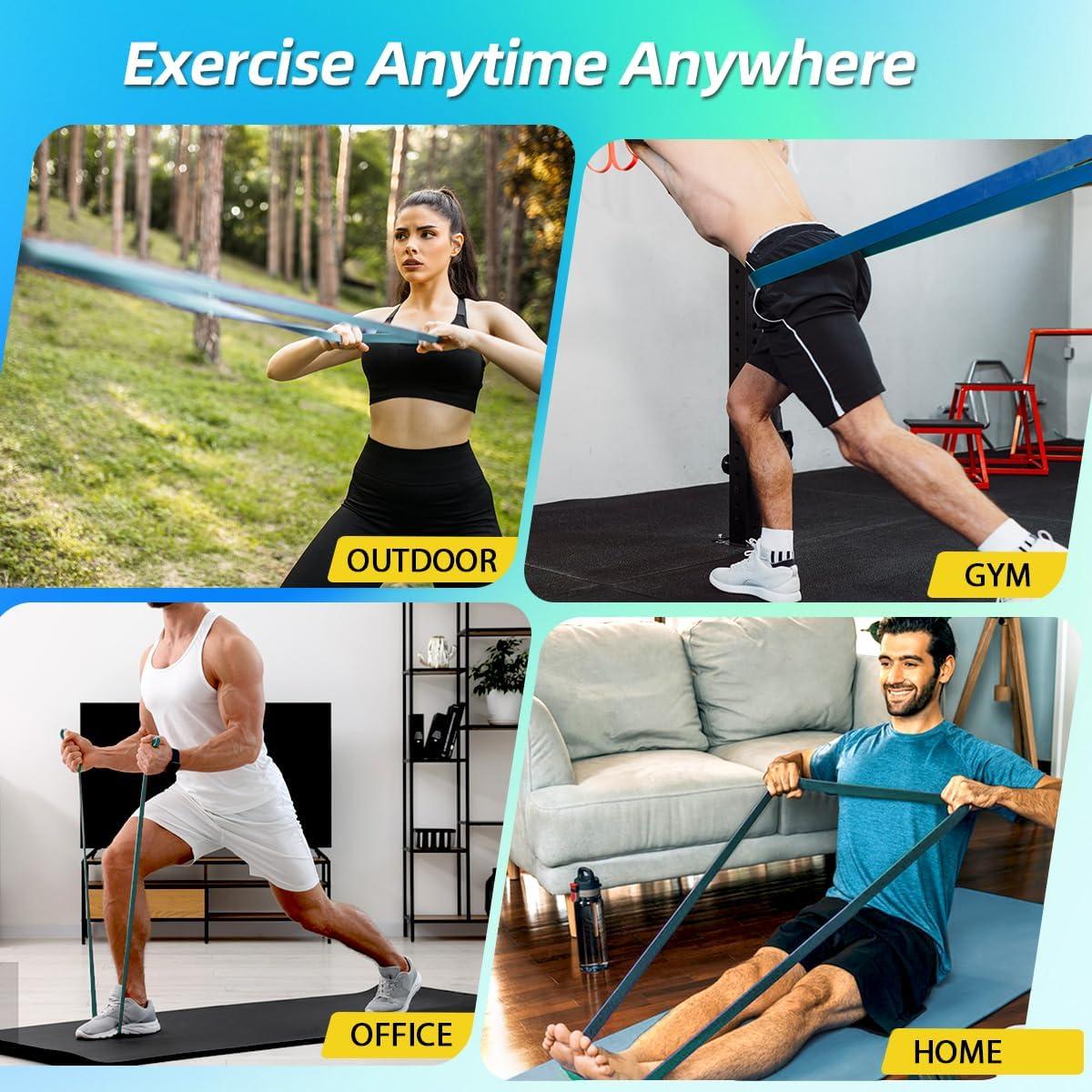 Bandas de Resistencia WHATAFIT - Conjunto de 3 para Ejercicio