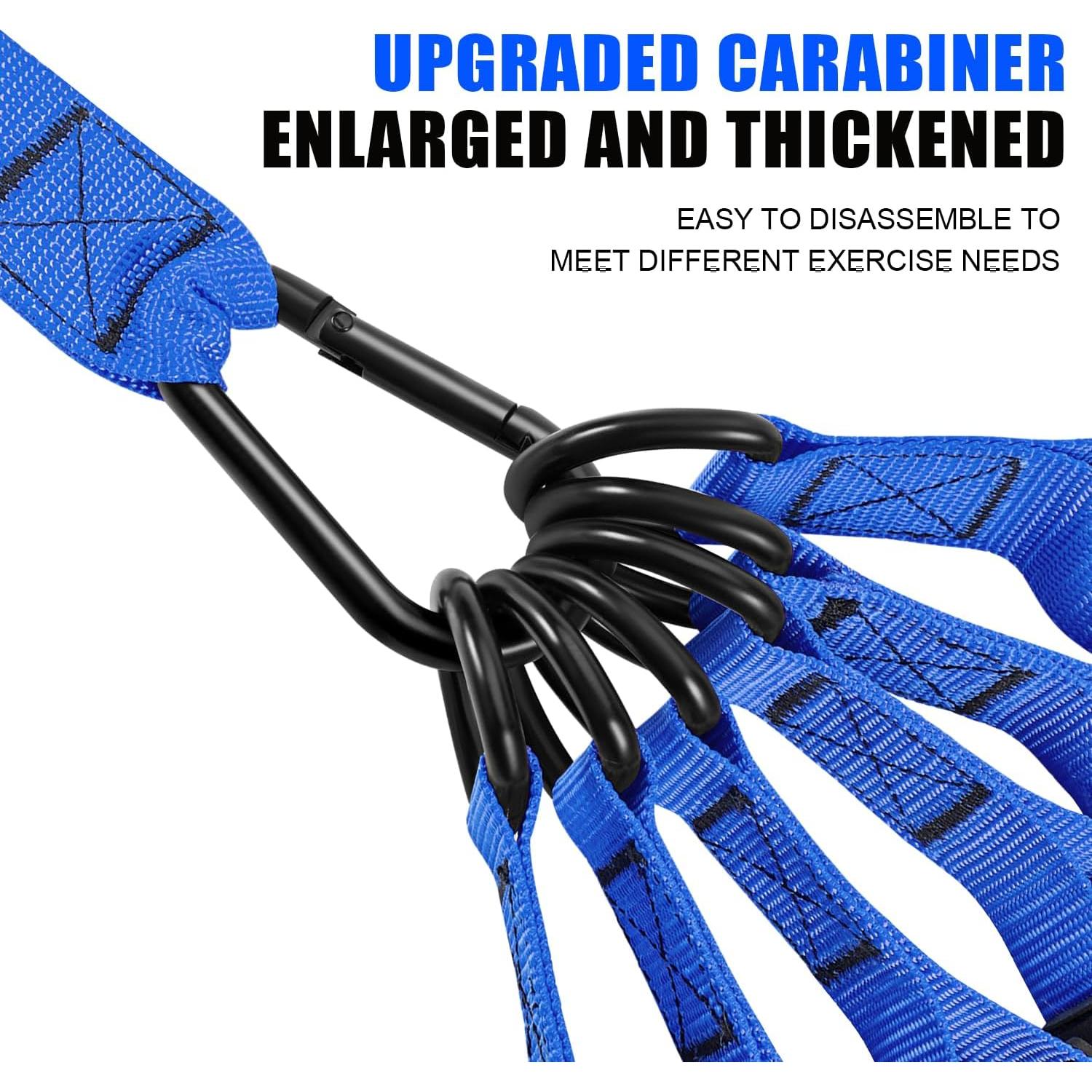 Bandas de Resistencia Pesadas WOQQW 350lbs (158.76kg) Ajustables