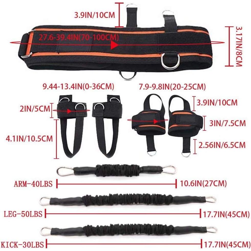 Banda de Resistencia Sunsign ZLD-202 para Boxeo y Fitness