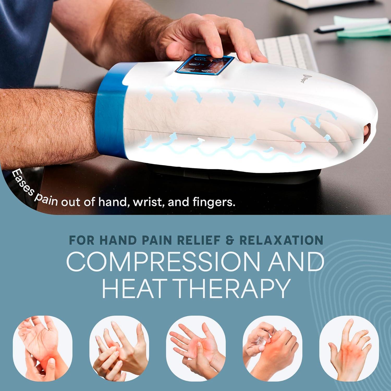 Masajeador de Mano LifePro Legra con Calor y Compresión