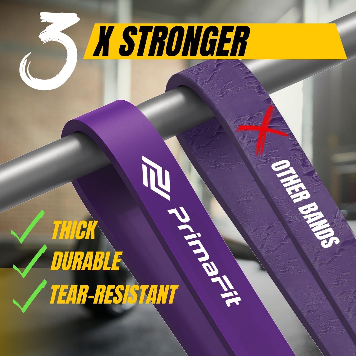 Bandas de Resistencia PrimaFit 5-Pack - Entrenamiento y Estiramiento