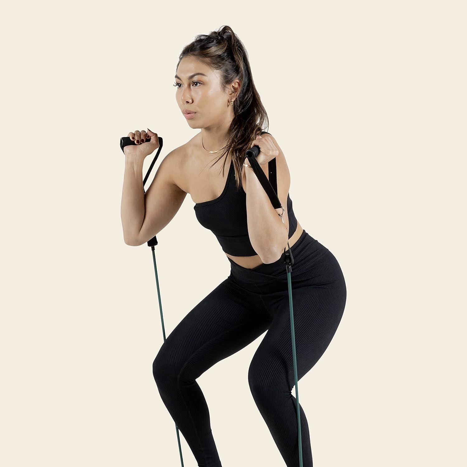 Bandas de Resistencia Retrospec Train 5pc con Mangos y Ancla