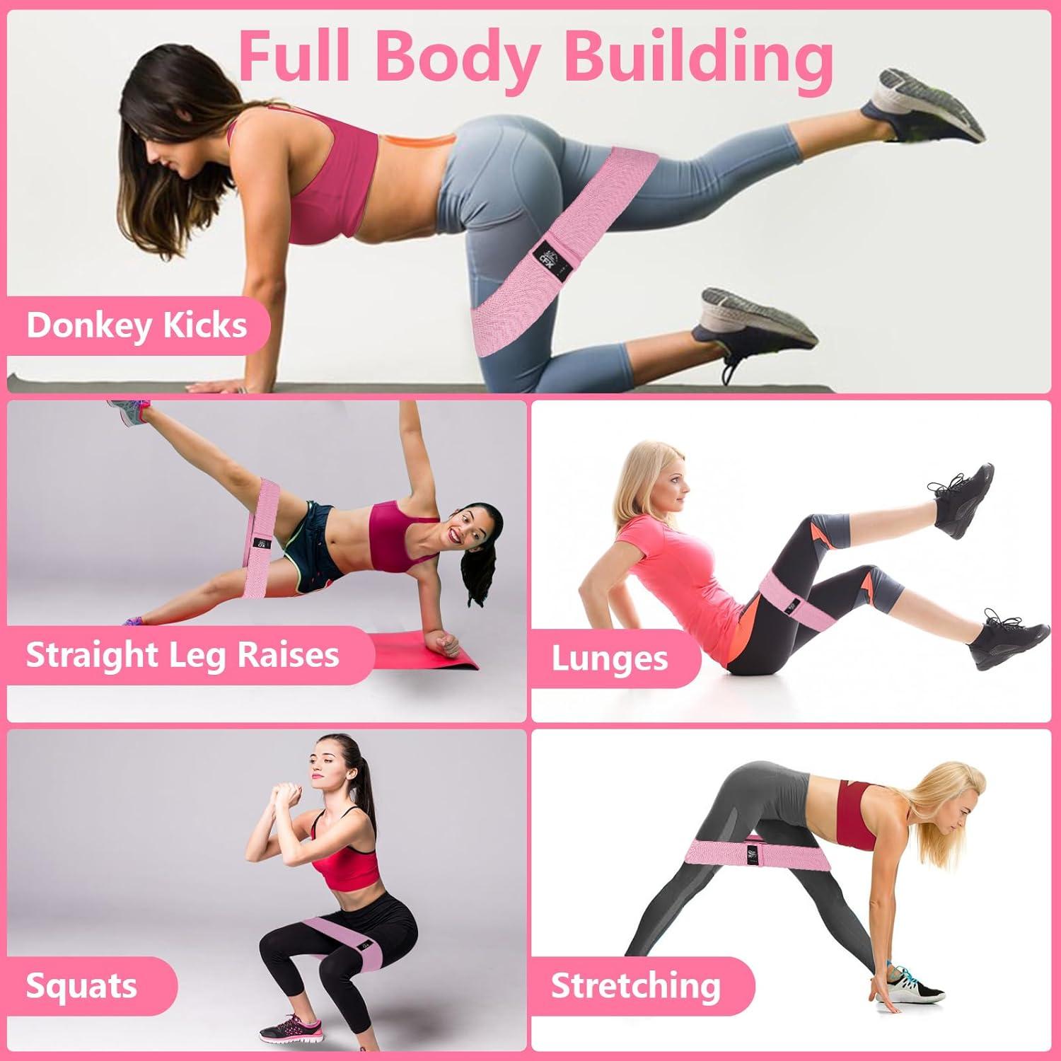 Juego de Bandas de Resistencia CFX - 3 Niveles Antideslizantes