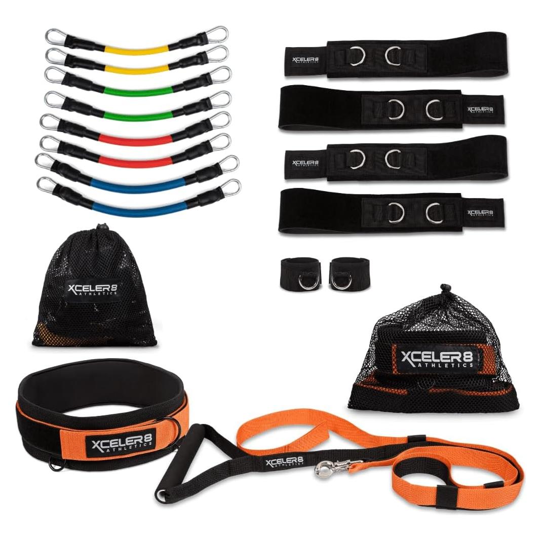 Conjunto de Entrenamiento XCELER8: Bandas y Arnés de Velocidad