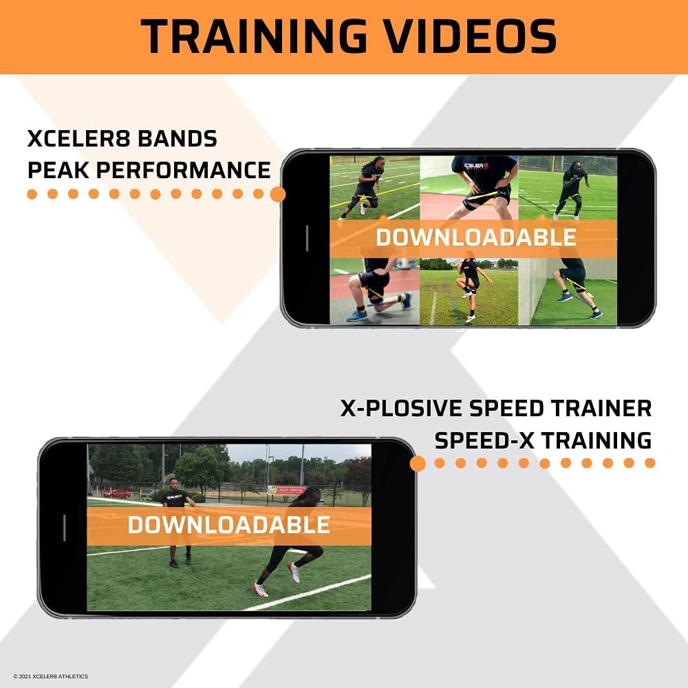 Conjunto de Entrenamiento XCELER8: Bandas y Arnés de Velocidad