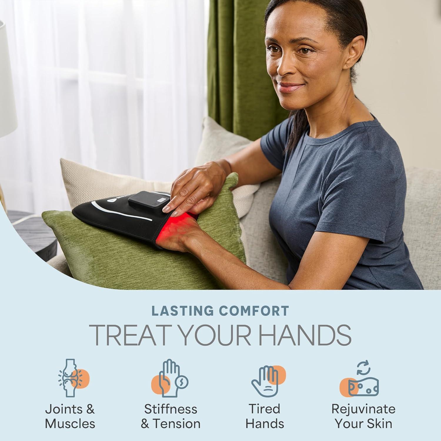 Guante de Terapia de Luz Roja LifePro LP-ALVGLVPRO-BLK