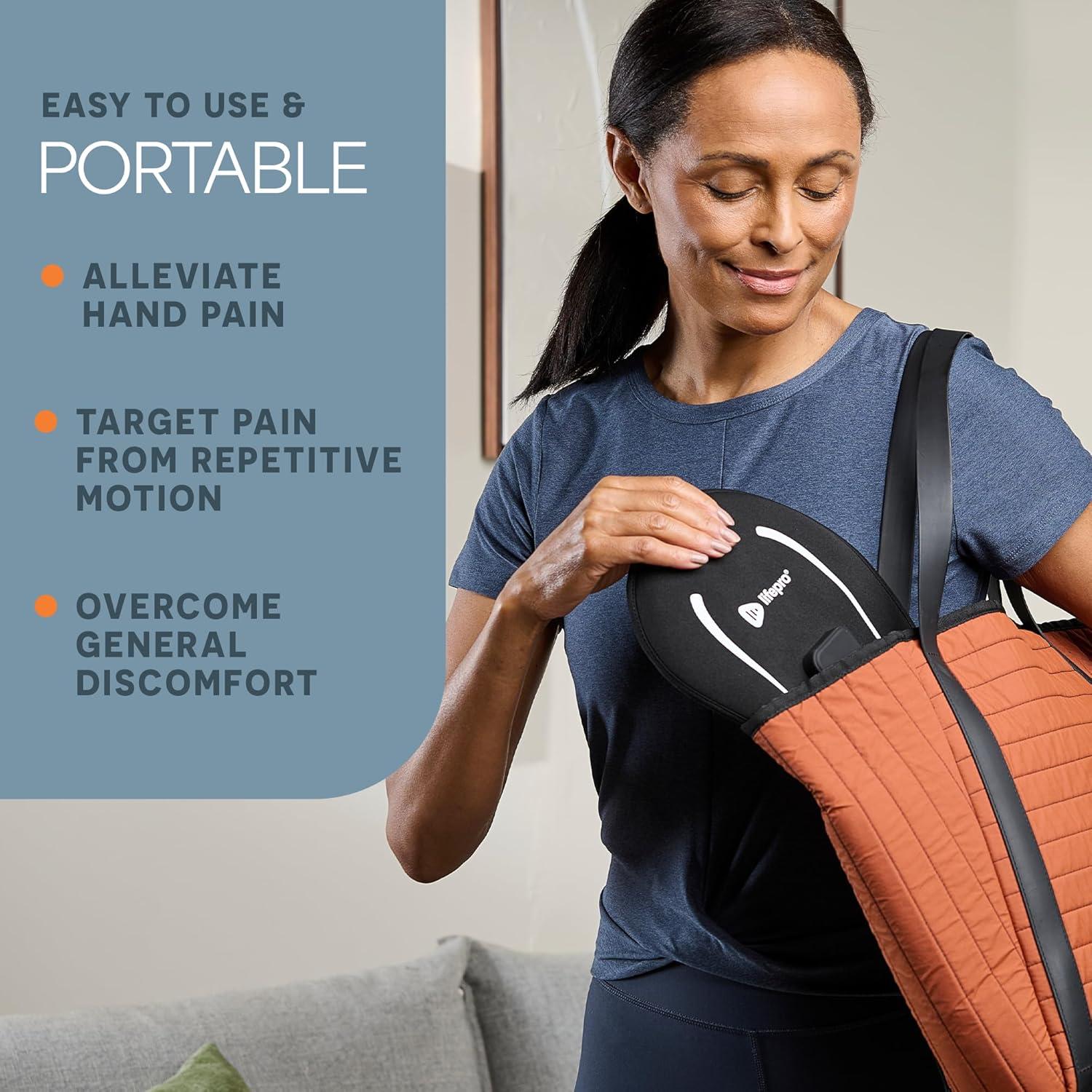 Guante de Terapia de Luz Roja LifePro LP-ALVGLVPRO-BLK