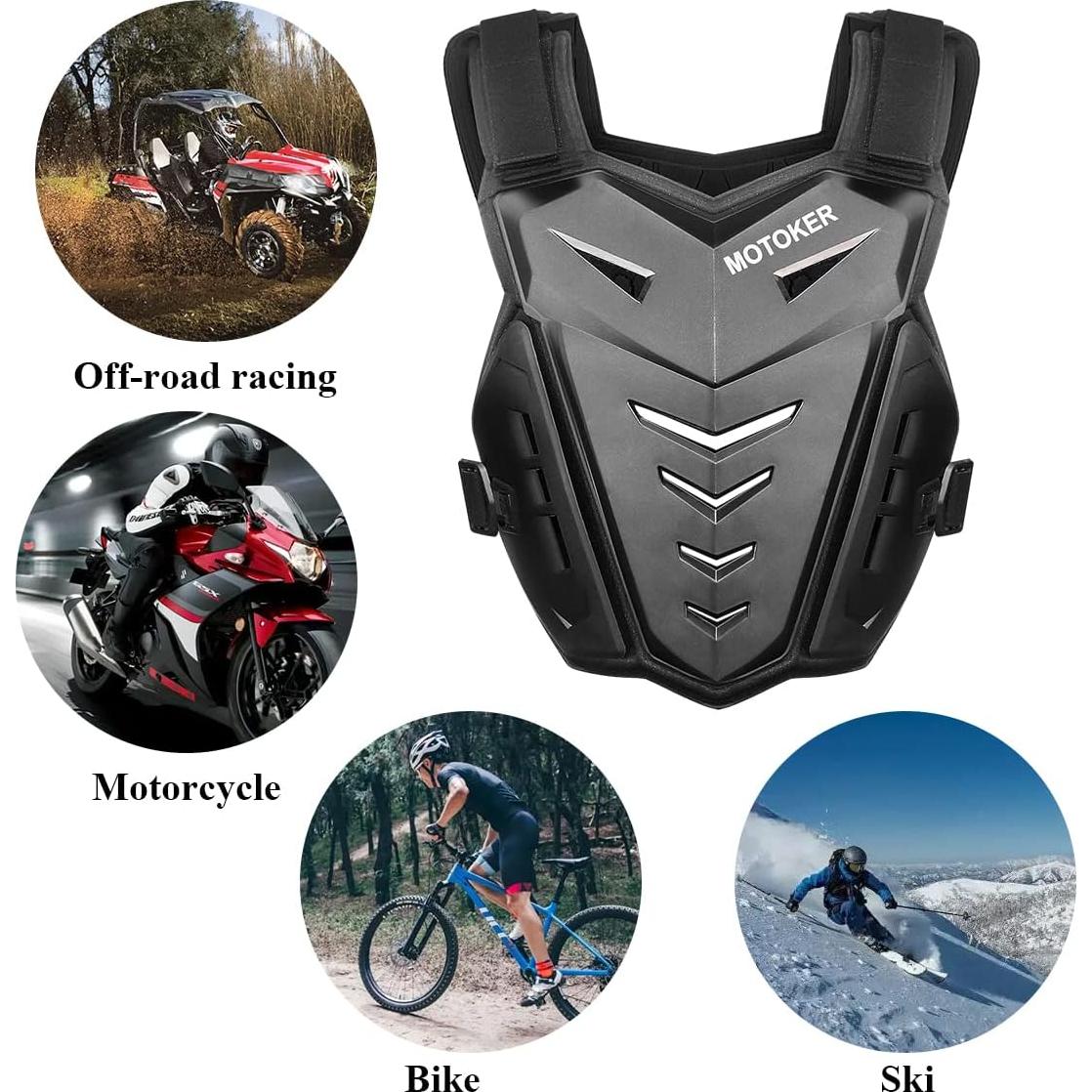 Chaleco Protector de Pecho Motocross MOTOKER 1 Ajustable