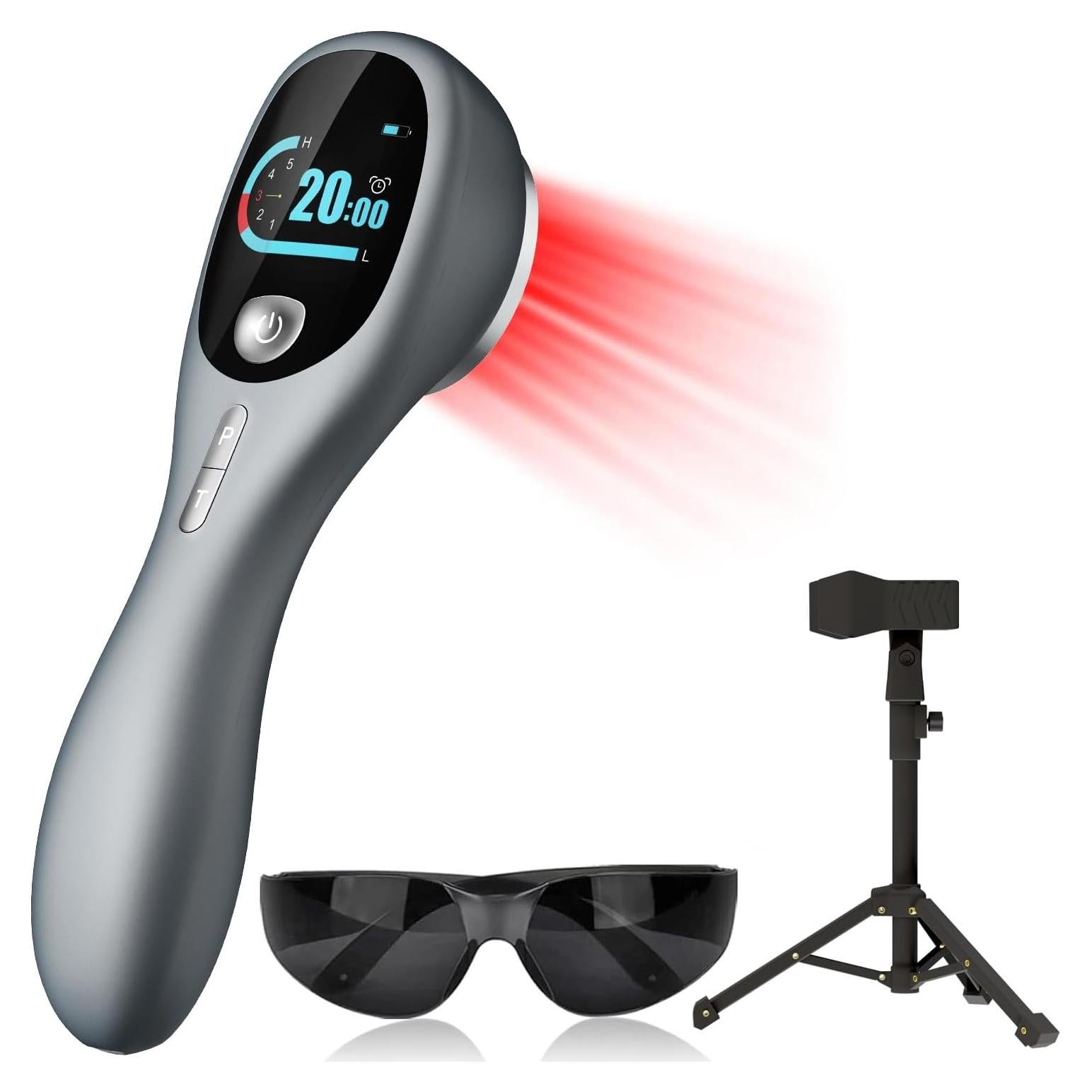 Terapia de Luz Roja RICIAL Portátil para Dolor Muscular