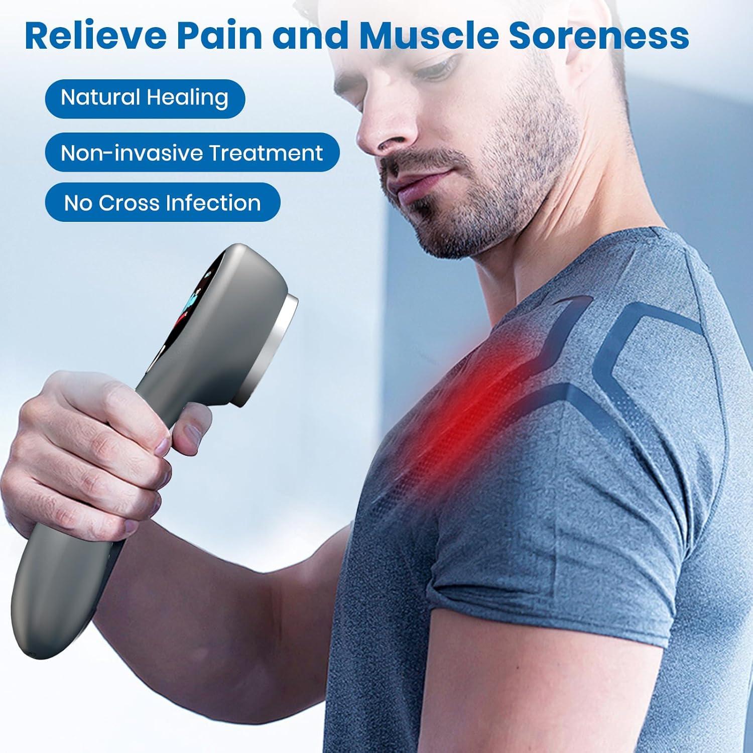 Terapia de Luz Roja RICIAL Portátil para Dolor Muscular