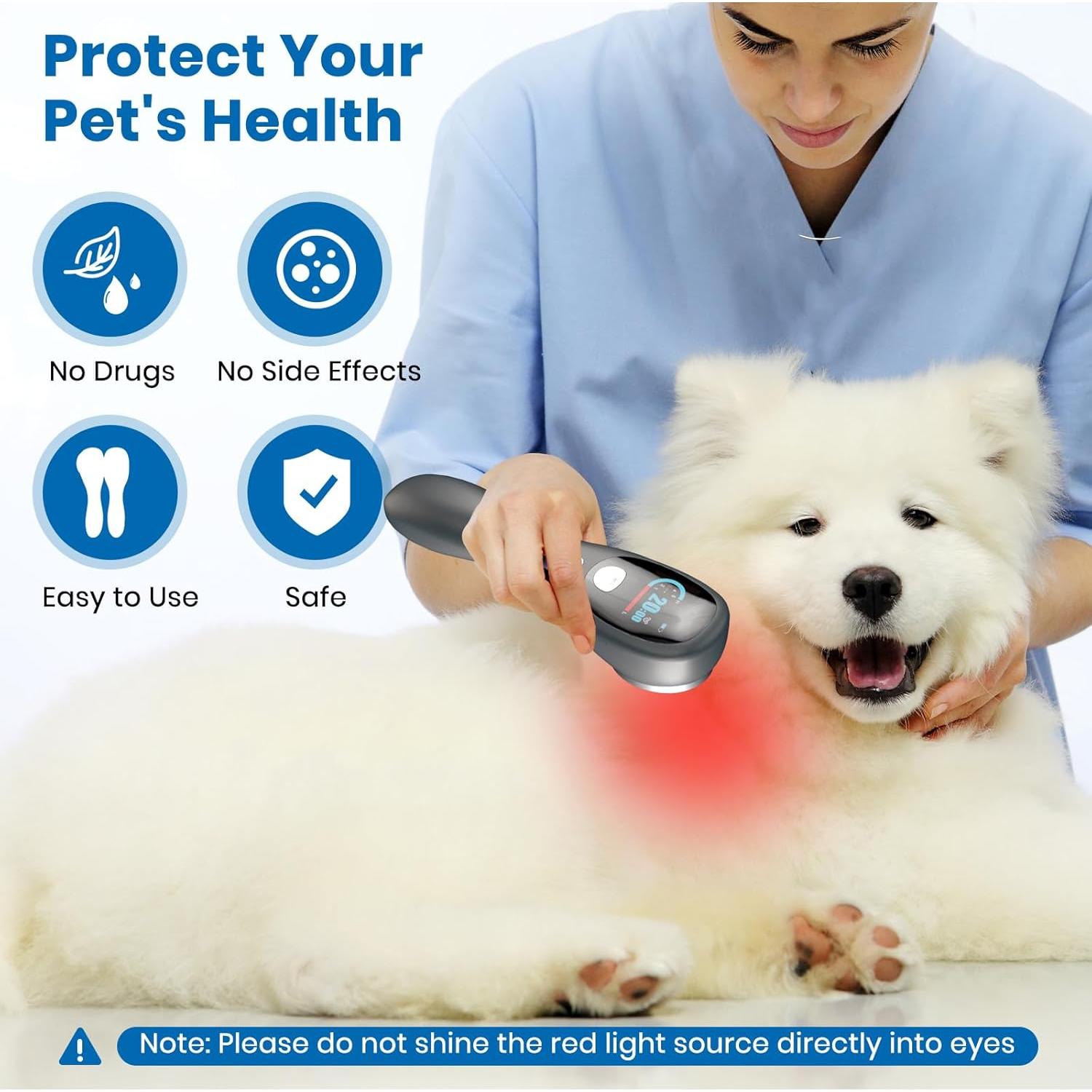 Terapia de Luz Roja RICIAL Portátil para Dolor Muscular