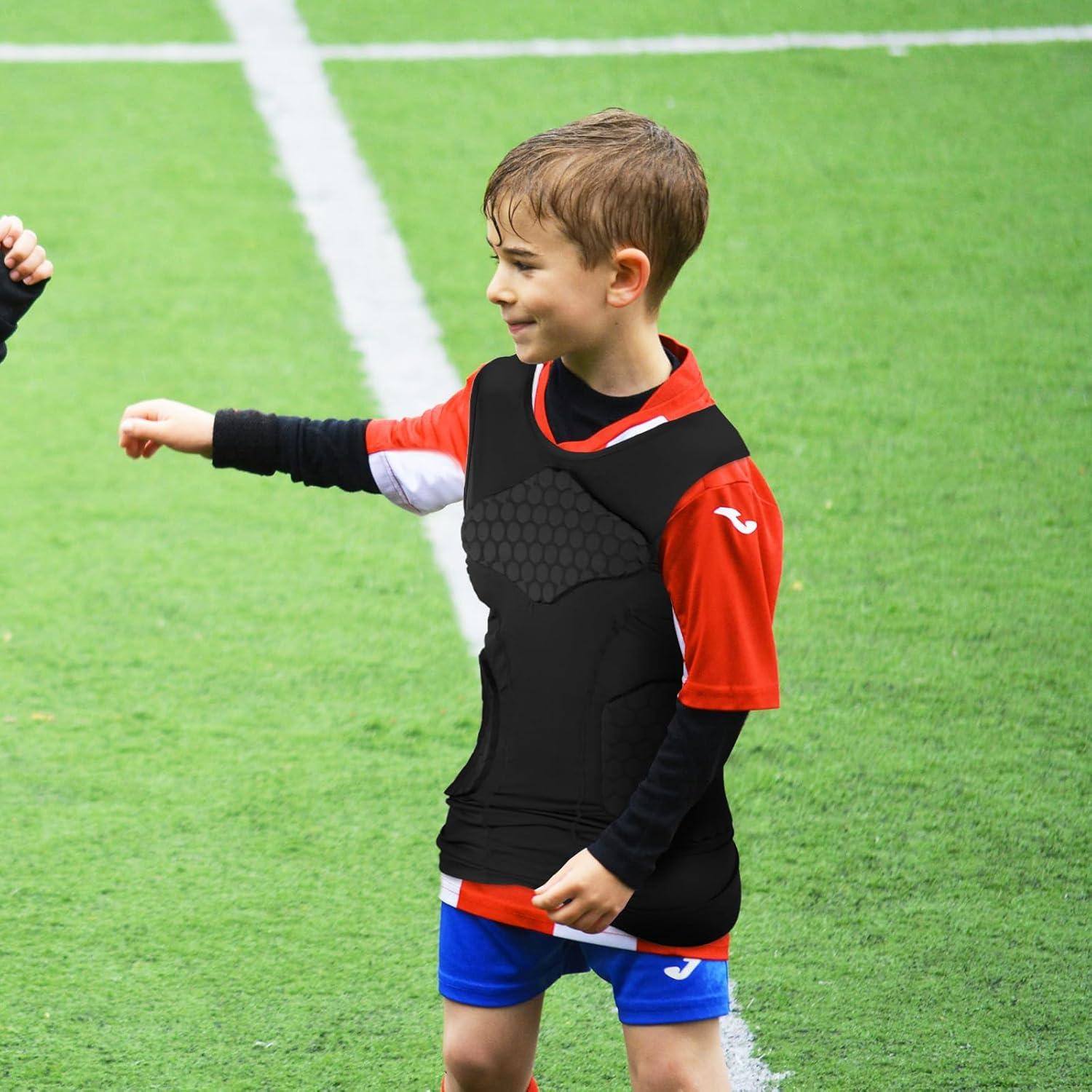 Chaleco de Impacto Linkidea para Fútbol Juvenil 10-14 años