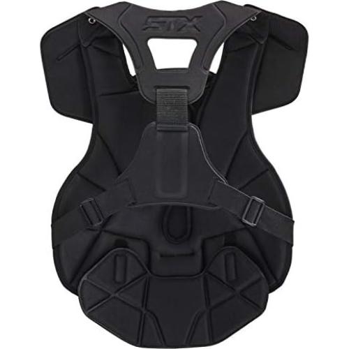 Protector de Pecho STX Shield 400 Grande Negro NOCSAE