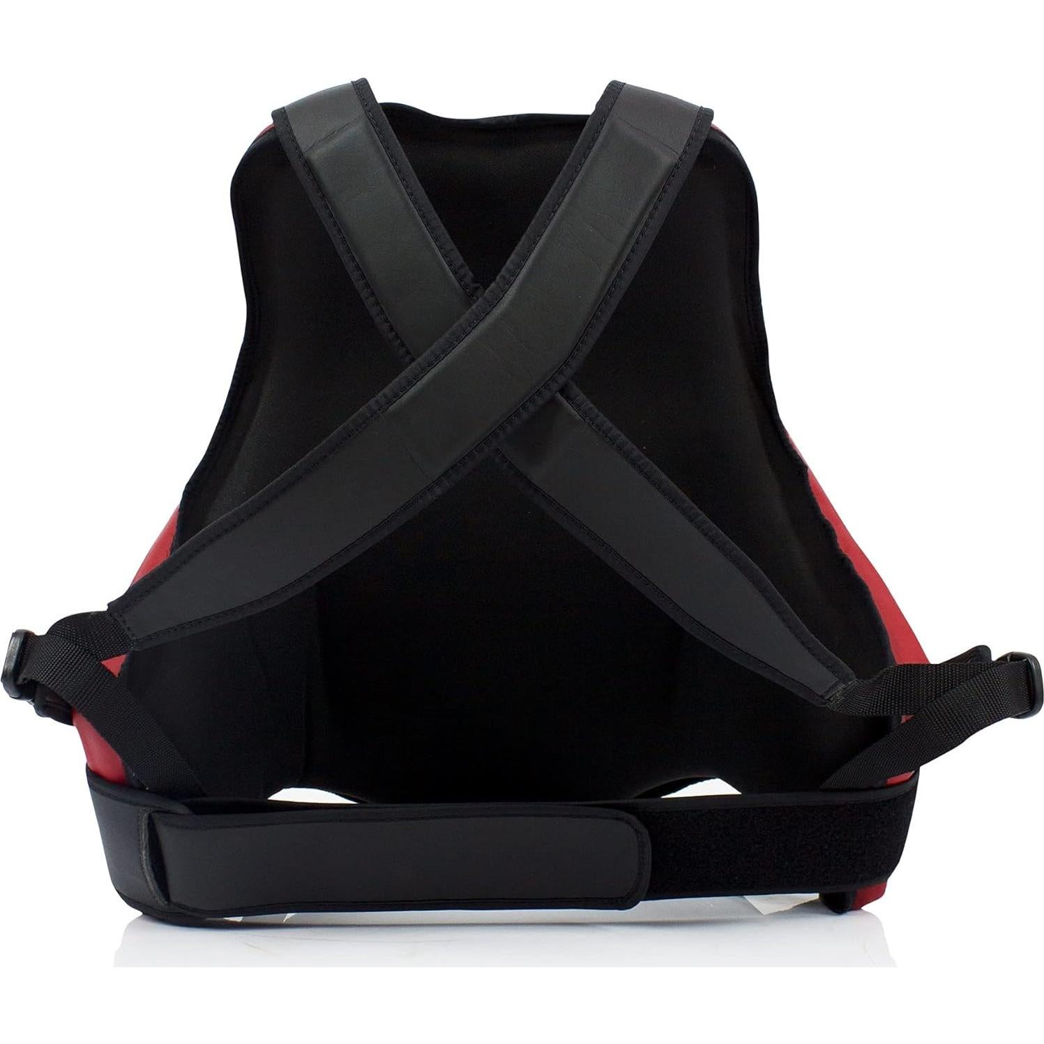 Chaleco Protector Fairtex TV2 para Muay Thai y MMA - Negro/Rojo
