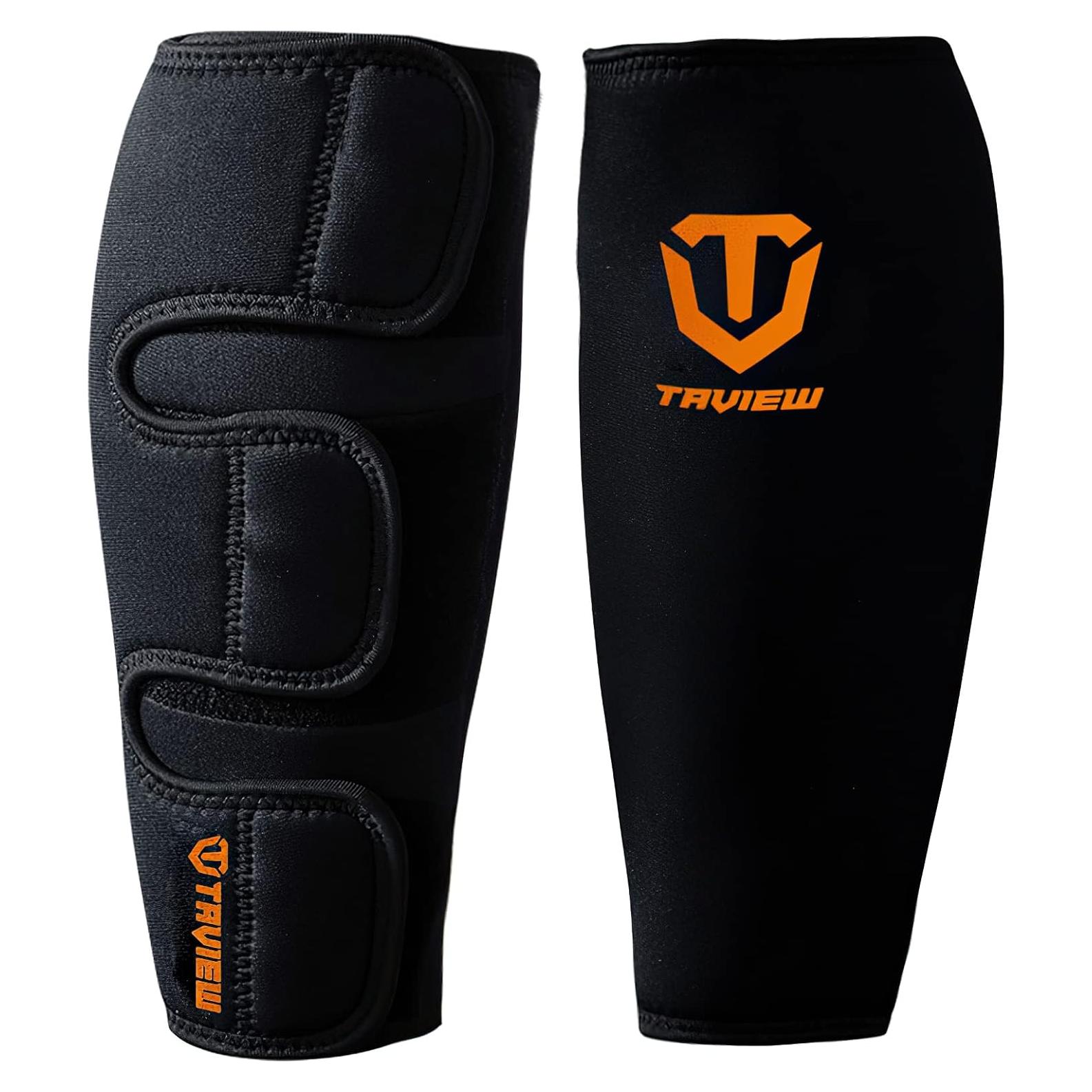 Protectores de Espinillas TAVIEW Neopreno 5mm para Levantamiento