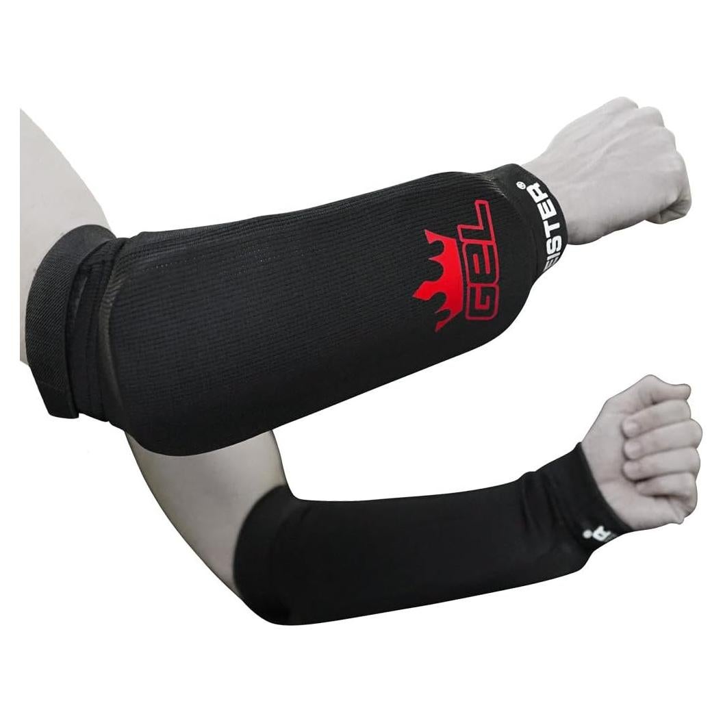 Guardas de Antebrazo Meister MMA con Gel - Par - Juvenil