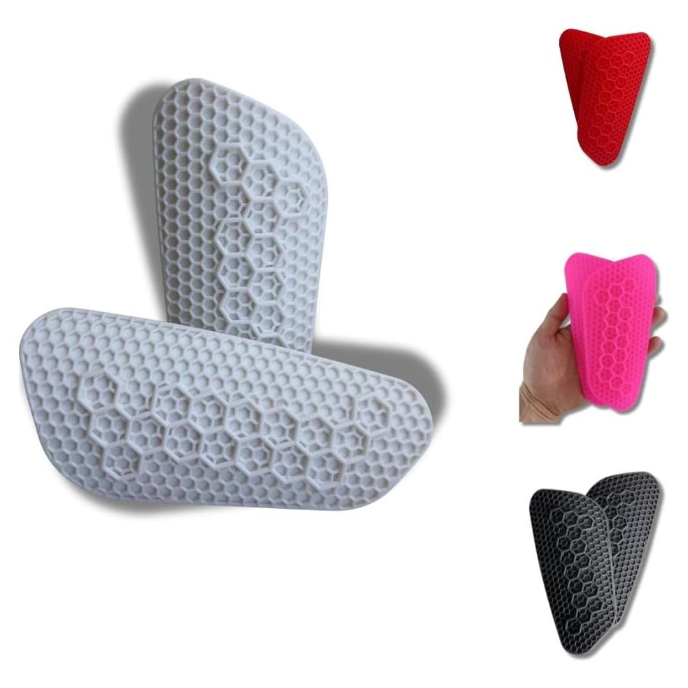 Protectores de Espinilla NORYZ de Silicona para Fútbol Adultos y Niños