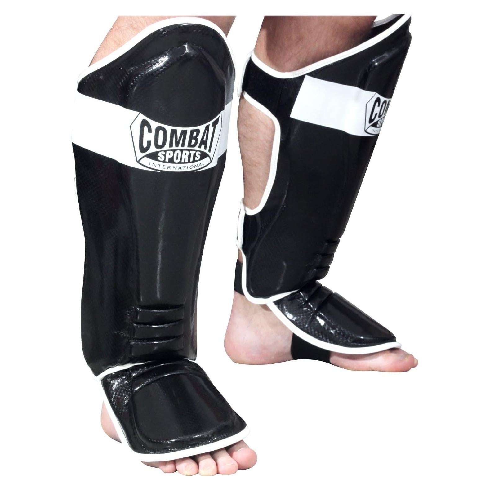 Protectores de Espinillas Combat Sports MMA - Negro
