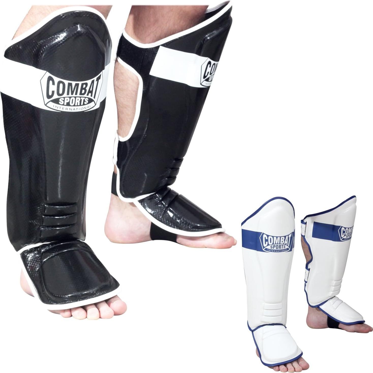 Protectores de Espinillas Combat Sports MMA - Negro