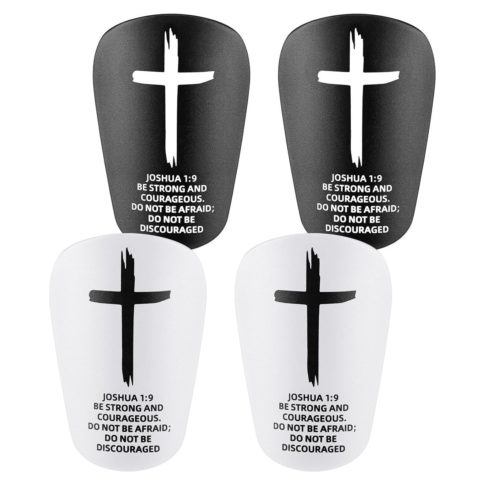 2 Pares de Espinilleras Mini PullCrease 8x5 cm para Fútbol