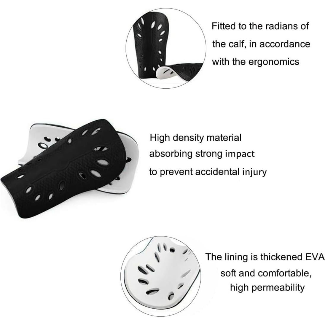 Espinilleras de Fútbol Yourjoy HXB para Niños - Transpirables