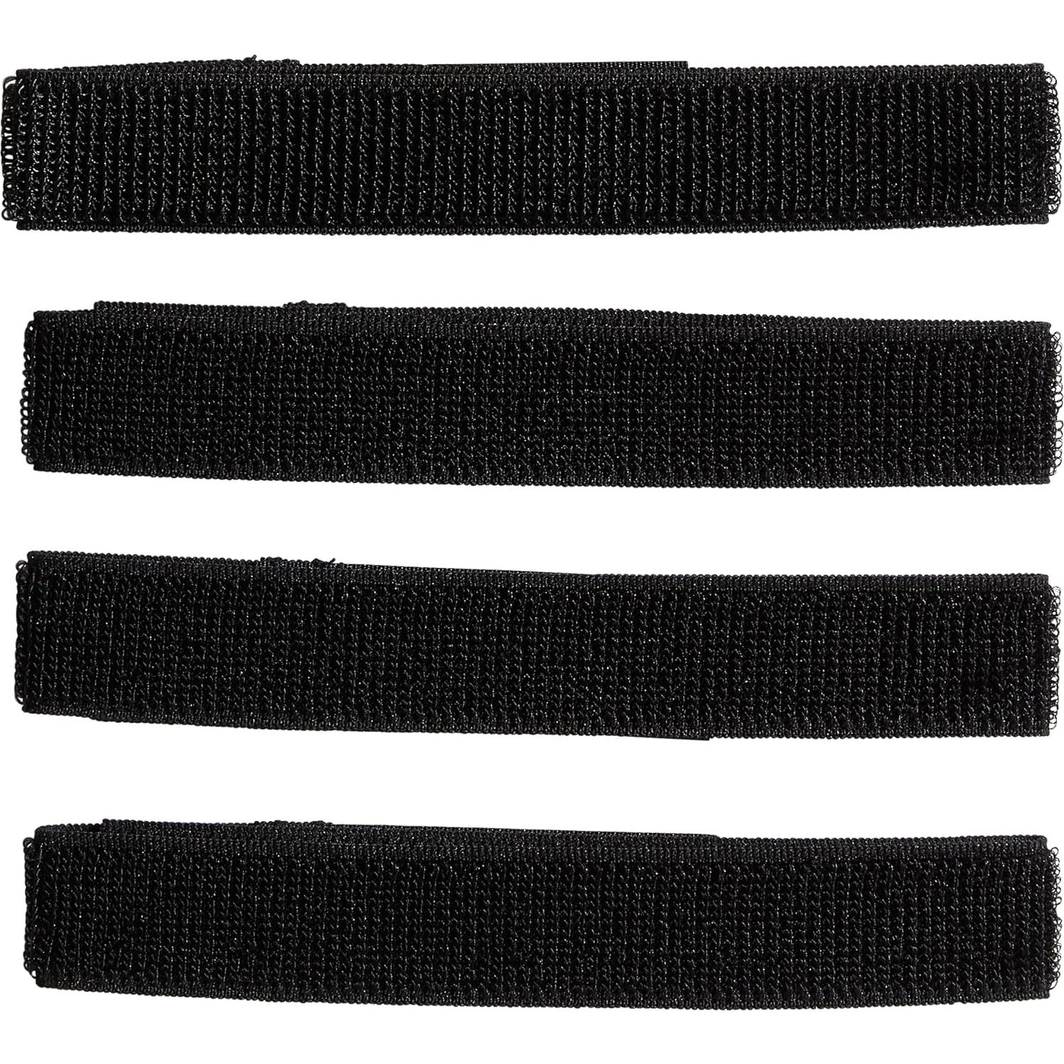 Fajas para Espinilleras Adidas - 4 Unidades Ajustables Negras