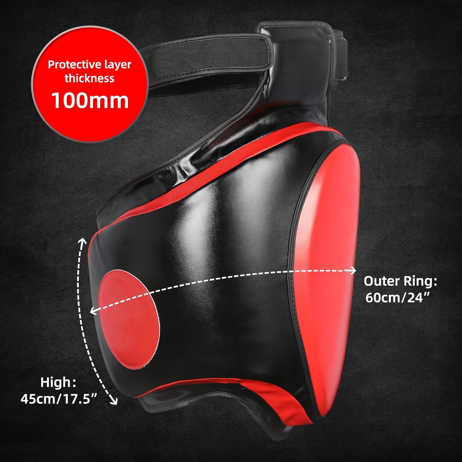 Protector de Muslo Izquierdo RUBAPOSM hutui/30 para Artes Marciales