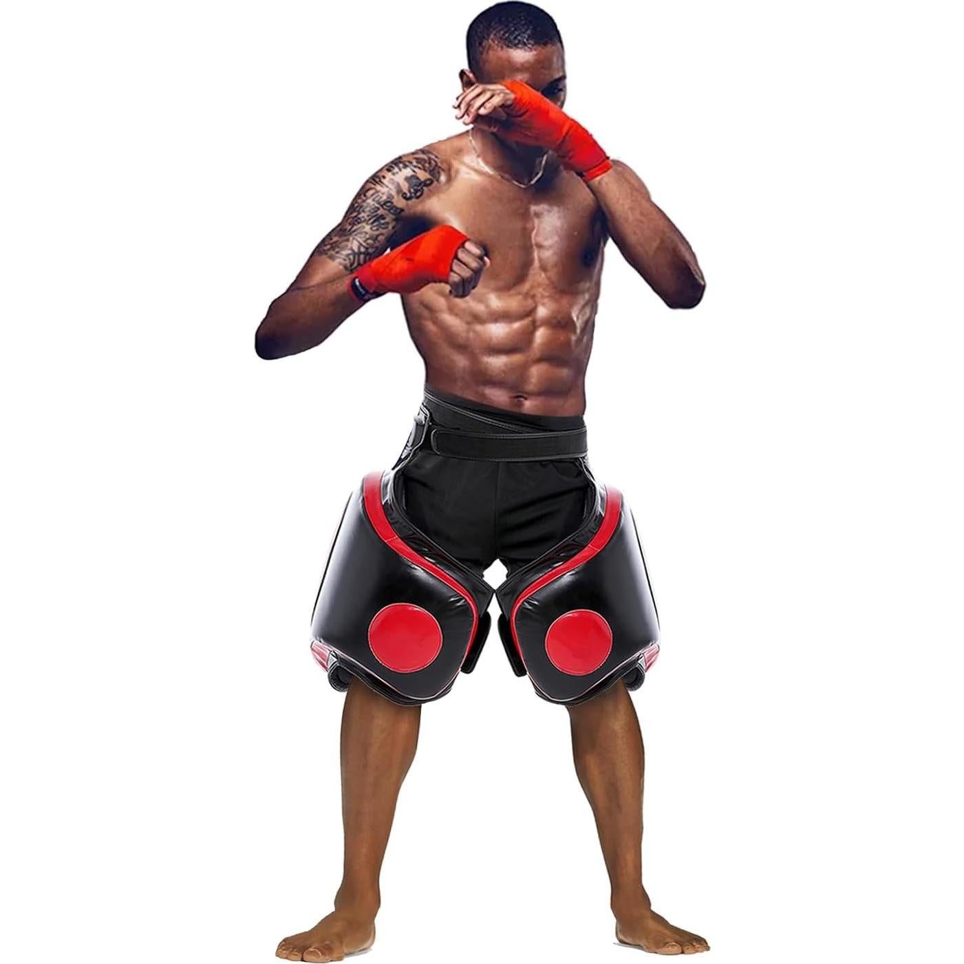 Protector de Muslo Izquierdo RUBAPOSM hutui/30 para Artes Marciales