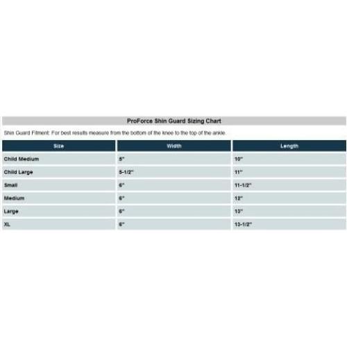 Protectores de Espinilla ProForce XL para Artes Marciales