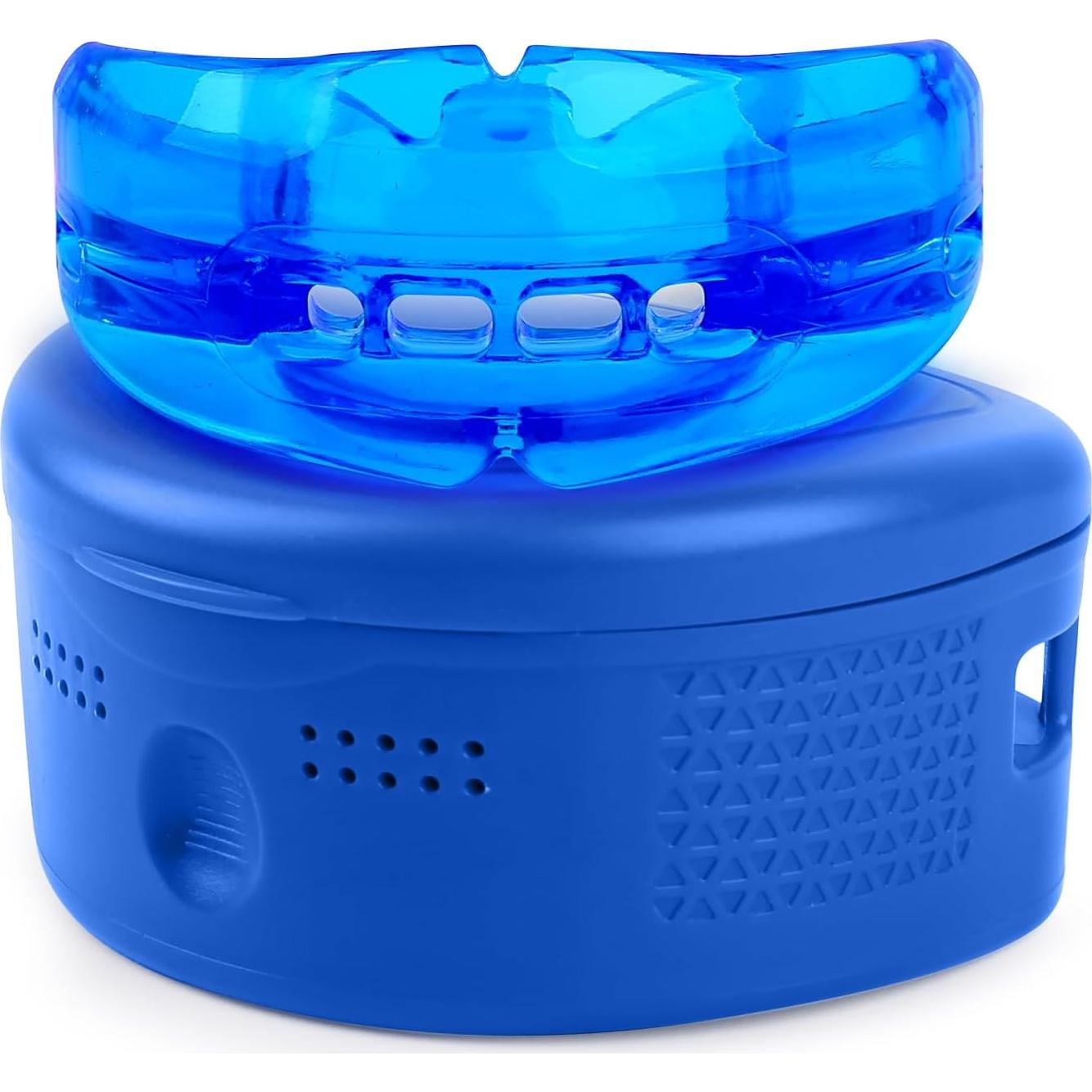 Protector Bucal Deportivo Doble Dick Being Azul Sin Hervir