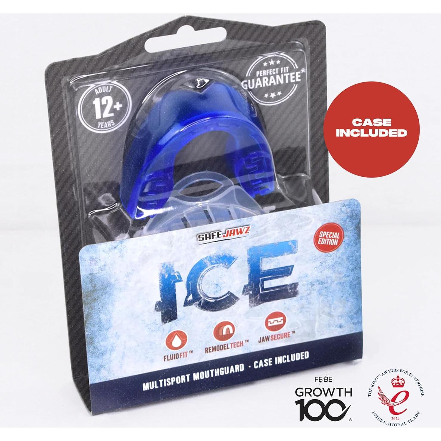 Protector Bucal Doble Capa SafeJawz Elements Junior Tierra